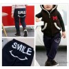 Children's wear children's pants new 2013 winter and autumn and winter a, neutral smiling face Brand