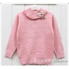 Small music pig brand children's clothing children bow collar sweater sweater head color H.PIGLET