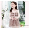 2013 new explosion children dress Korean Girls Princess Dress skirt / cotton stitching autumn