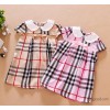 Foreign trade clothing summer 15 girls dress a doll. A high waist dress for children Qingdao