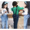 Behalf of girls in Denim Bib spring 2014 clothing wholesale loving casual pants Guochao Han [39 On