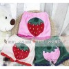 Ribenyuandan super super cute adorable baby plush strawberry soft Embroidered Shorts PP Exclusive