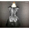 A clear Gucci Womens children princess skirt short sleeved dress wear sequins adult exclusive m Have