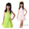 2014 selling Korean girls dress diamond collar money summer child Princess Dress skirt manufacturers