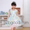 Girls Summer new 2015 children skirt female children denim skirt year 12 old girl Princess Dres Kids