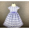 A clear and Gucci children dress princess dress skirt lace flower flower skirt openwork spot Nu Have