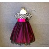 Tee waist child princess dress skirt dress exclusive foreign children short sleeved Gucci Wom Spring