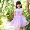 2015 new children's wear short sleeved skirt dress princess dress skirt Korean children's clo summer