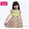 Sugol new 2015 Girl Dress summer children dress Caige candy splicing Tong skirt girl clothi Children