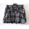 Dress children new 2015 children's clothing Plaid pleated skirt Girls