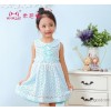 New summer wear cotton bow pierced vest dress custom clothing The