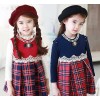 Sleeved T-shirt vest T girls dress in spring and autumn new princess skirt Long