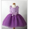 Foreign trade skirts in summer noble and beautiful princess dress purple dress girl child dress