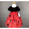 2015 new children dress flower skirt velvet Jumpsuit skirt skirts Princess Flower Trade