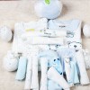 Baby baby born in spring and autumn clothing cotton clothes wholesale 8046 newborn gift set full moo