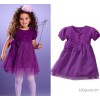 Noble girls dress 2014 Summer New Girls Purple Dress skirts and skirt