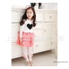 Korean girl Shaqun girls dress heart-shaped parquet dress dress spring section