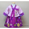 Tong Zhiyao Korean wellia silk embroidery girls dress with thorn two cotton suit #3