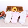 Liu place baby socks 134123 lace bow socks gift newborn infant