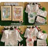 A gift set of 4 small ant baby baby clothes tie newborn gift gift partial T-shirt