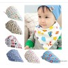 Dragon Baer infant cotton knitted towel Bib triangular slobber