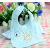 More than 2014 new cartoon brand baby towel baby bib cow slobber fish shape Bib