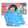 Girls wear long sleeved jacket hooded fur fashion korean girl slim thickened with elastic waistband.