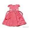 Children in the children's clothing wholesale children's skirt lace belt big bow dot large swing sho