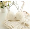 The 170 front and back strap fashion sexy lingerie wholesale Japan bra set