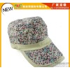 The new spring and summer floral flat cap child outdoor parent-child paragraph duck tongue eaves bas