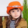 The children of spring and summer sun hat hat Korean Plaid suture sunscreen basin cap, fisherman hat