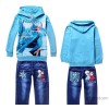 Frozen frozen cartoon kids set wholesale jeans female bonnet