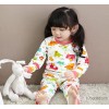 Spring 2014 children's cartoon full India kitten small fox Home Furnishing long sleeved clothes