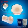 Silicone bra for breast paste