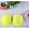 Factory wholesale sexy fluorescent yellow seamless one-piece half piece type chest bra clustered tog