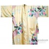 Women's kimono silk bathrobe bathrobe 2280218 color peacock flower