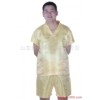 11008 gold Satin Jacquard bathrobe Unisex new bathrobe bath overalls shelf