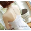 Spring and summer halter bra anti back long chain wrapped chest thin no bra hanging in small vest