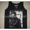 Zhongshan factory made men's fashion printing cotton vest in custom casual men's Vest