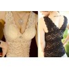 325# V sexy bra bra full lace collar cut chest wrapped in a shirt vest