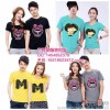 Short sleeved T-shirt couples dress wholesale short sleeved T-shirt cotton t-shirt t-shirt lovers co