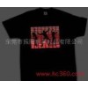 Wholesale EL light-emitting T shirt lovers t-shirt t-shirt