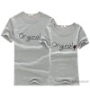 Couples dress T-shirt lovers t-shirt t-shirt casual lovers letter on behalf of the necessary