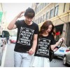 2015 summer new Korean couple short sleeved T-shirt lovers personality letters embroidered T-shirts 