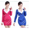 The new airline stewardess uniforms overalls custom beautician occupation suit KTV nightclub service