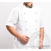 Moisture in summer 2015 hotel restaurant chef chef wear short sleeved white clothes spot