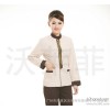 Hotel Winter cleaning service spot spiral lattice collar women's long sleeved PA clean work clo