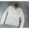 High quality lamb villi collar sweater coat collar major suit coat sweater zipper couple