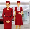 Beijing airline stewardess uniforms crew service drum team fashion show band marching band show prom