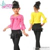 Children dance girls clothes suit long sleeved winter, Girls Dance Latin dance clothing bag mail